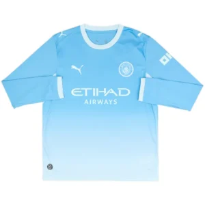 Manchester City 2026/27 Long Sleeve Jersey
