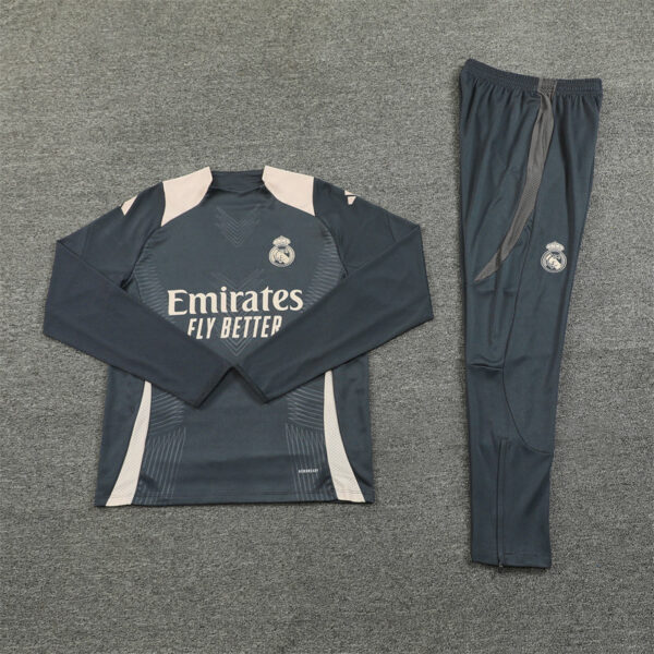 Real Madrid Grey Tracksuit