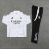 Real Madrid White/Black Tracksuit