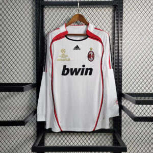AC Milan 2006/2007 Away Long Sleeve Retro Jersey