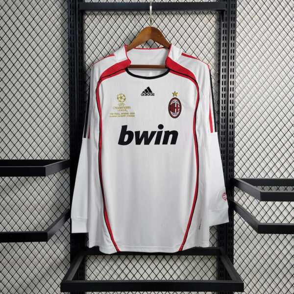 AC Milan 2006/2007 Away Long Sleeve Retro Jersey