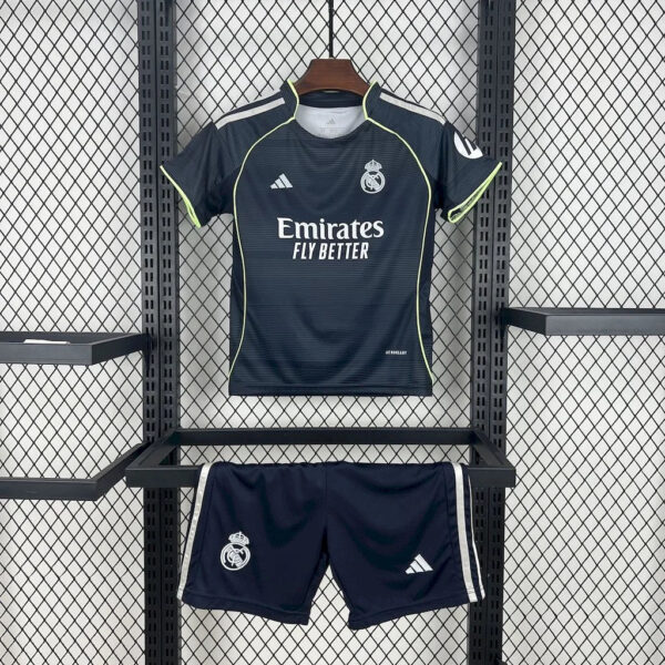 Real Madrid 2025/2026 Away Jersey Kids Size