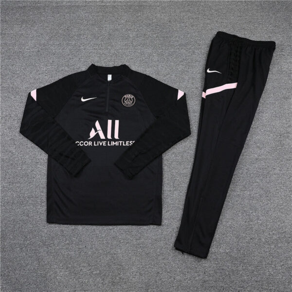 PSG 2021/2022 Black Tracksuit