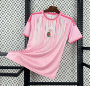 Algeria 2026 World Cup Pre-Match Pink Jersey