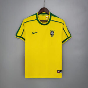 Brazil 1998 Home Retro Jersey