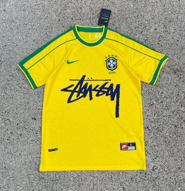 Brazil 1998 x Stussy Jersey